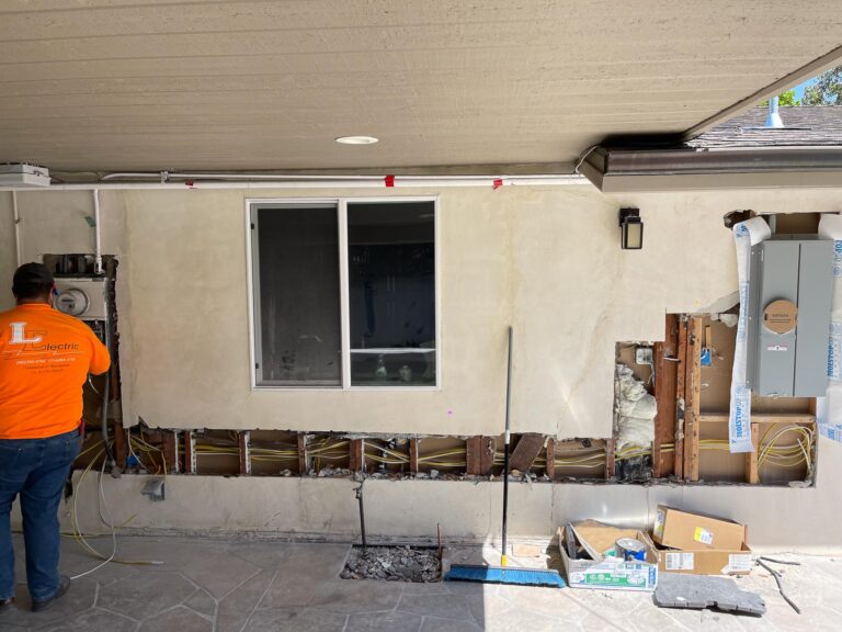 200 AMP Electrical Panel Relocation