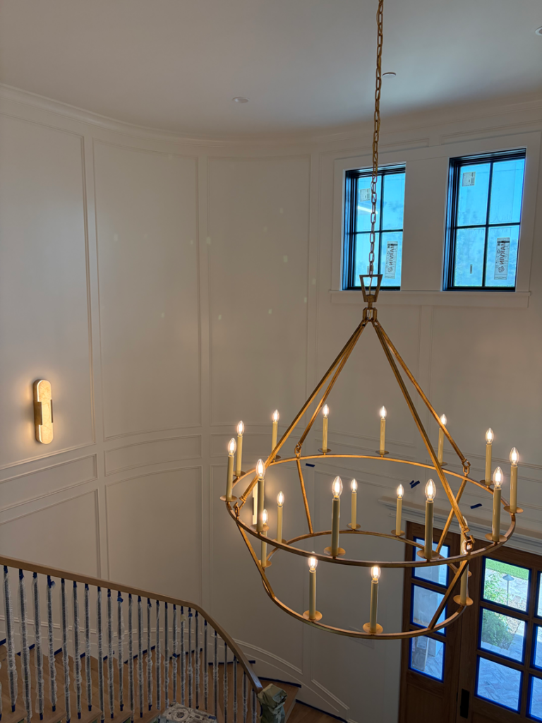 Chandelier & Sconces