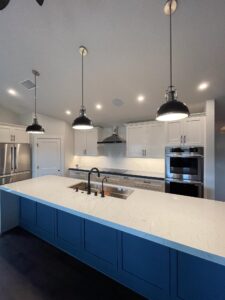 Island Pendants & Recessed Lighting